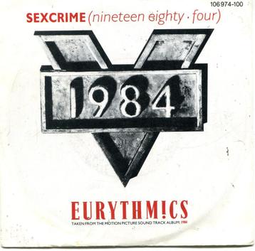 EURYTHMICS  -  Sexcrime  (nineteen eighty four) beschikbaar voor biedingen