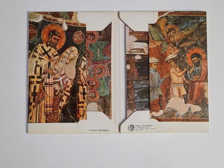 Oude Ansichtkaarten Kritza Panagia Kera (16 stuks), Verzamelen, Ansichtkaarten | Buitenland, Gelopen, Overig Europa, 1960 tot 1980