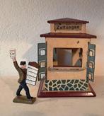 spoor 0 kraus Fandor Krantenkiosk met rolluik en verkope1930, Antiek en Kunst, Ophalen of Verzenden