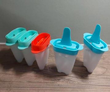 Ijslolly’s van Tupperware 5x  (ijspinquins) beschikbaar voor biedingen