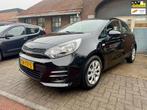 Kia Rio 1.2 CVVT ComfortLine I AIRCO I CRUISE I, 1027 kg, Gebruikt, Euro 6, Zwart