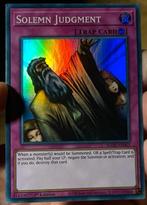 Yu-Gi-Oh! Solemn Judgment MAZE 1st Edition !, Verzenden, Zo goed als nieuw, Losse kaart, Foil