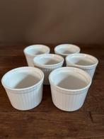 6 Nieuwe Soufflé Ramekins - Ø6cm, Hoogte 5cm, Ophalen of Verzenden, Nieuw