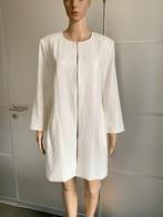 i495 K-Design maat L=40/42 lang jasje blazer colbert jas wit