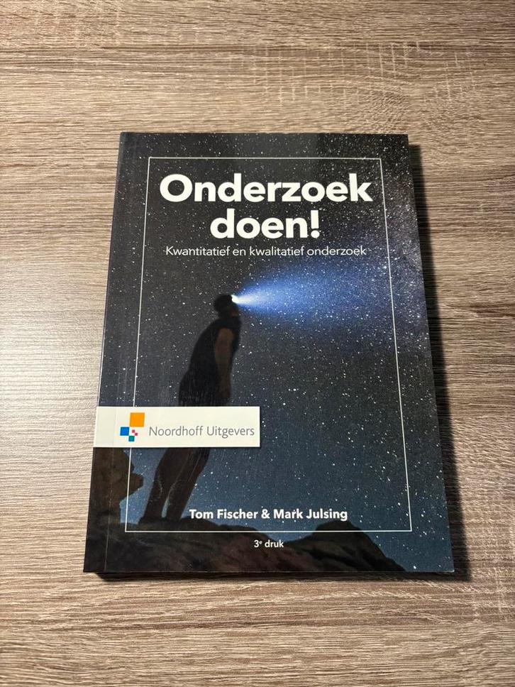 Mark Julsing - Onderzoek doen!, Boeken, Studieboeken en Cursussen, Zo goed als nieuw, Ophalen of Verzenden