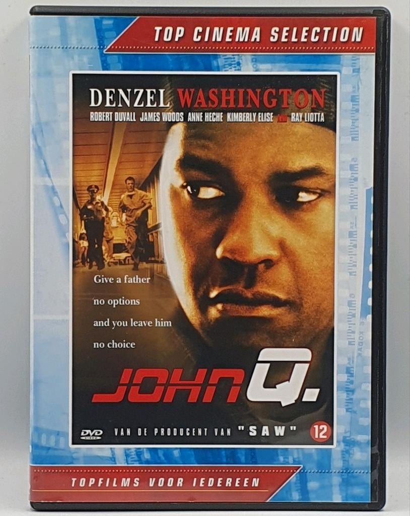 Te koop: John Q. DVD, Vanaf 12 jaar, Ophalen of Verzenden, Zo goed als nieuw, Actiethriller