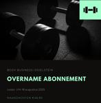 Overname fitness abonnement, Tickets en Kaartjes, Eén persoon, Overige soorten, Overige typen