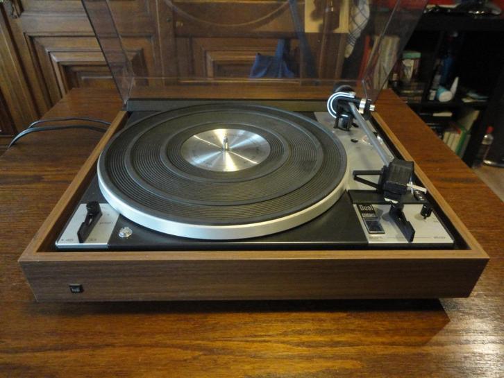 Dual cs 601, Audio, Tv en Foto, Platenspelers, Gebruikt, Platenspeler, Dual, Pitch-regelaar, Automatisch, Ophalen