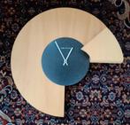 Hermle design klok van beukenhout., Huis en Inrichting, Woonaccessoires | Klokken, Ophalen of Verzenden, Wandklok