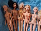 Set van 10 Barbie poppen - Nude, Ophalen of Verzenden, Gebruikt, Barbie
