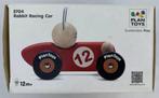 Plan Toys rode houten raceauto konijn auto hout Plantoys, Kinderen en Baby's, Speelgoed | Houten speelgoed, Postbus 64461, Brunssum, Nederland