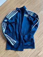 Trainingsjack Adidas CIOS mt L., Kleding | Heren, Sportkleding, Ophalen of Verzenden, Zo goed als nieuw, Blauw, Algemeen