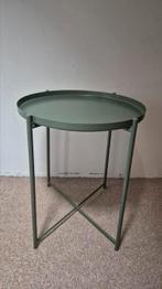 ikea bijzettafel groen, Minder dan 55 cm, Gebruikt, Rond, Ophalen