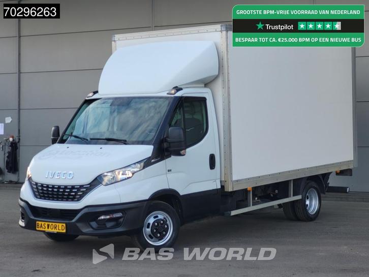 Iveco Daily 35C16 Automaat 160PK Dubbellucht Bakwagen Airco, Auto's, Bestelauto's, Bedrijf, Te koop, Airconditioning, Centrale vergrendeling