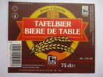 bieretiket Belgie 17-8 (M11) piedboeuf, Ophalen of Verzenden, Gebruikt, Overige typen, Overige merken