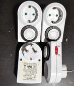 Tijdschakelaars 24uur-max 3500Watt 4stuks Nieuw €7,50, Ophalen of Verzenden, Nieuw, Schakelaar