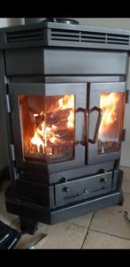 Barbas Rossolo 7kw., Huis en Inrichting, Kachels, Ophalen, Gebruikt, Houtkachel, Inbouw