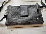 clutch handtas dames tasje schoudertasje zwart, Ophalen of Verzenden, Zo goed als nieuw, Zwart, Overige typen