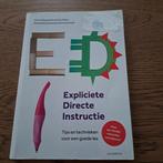 EDI - Explicite Directe Instructie - Hollingsworth & Ybarra, Ophalen of Verzenden, Gelezen, Niet van toepassing, John Hollingsworth & Silvia Ybarra
