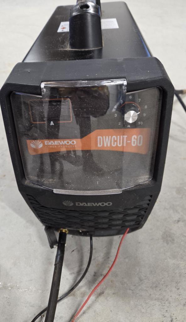 Plasmasnijder DWCUT 60 Daewoo incl contactloze ARC, Doe-het-zelf en Verbouw, Gereedschap | Lasapparaten, Nieuw, Overige typen