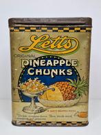 Letts original Pineapple Chunks blik, Verenigd Koninkrijk., Verzamelen, Blikken, Ophalen of Verzenden, Zo goed als nieuw, Overige
