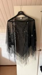 Zwarte strand kimono met palletjes  nieuw, Ophalen of Verzenden, Nieuw, Zwart, Overige typen