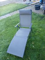 Antraciet Ligbed - Inklapbaar met Hoofdkussen, Ophalen, Gebruikt, Textileen, Inklapbaar