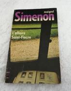 Maigret. L'affaire Saint-Fiacre  Simenon  Uit: 1976?, Gelezen, Ophalen of Verzenden, Simenon