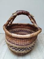 Afrikaanse Vintage Bolga mand Bolgamand, Mand, Verzenden, Rond, Zo goed als nieuw