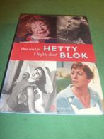 Hetty Blok  Doe wat je 't liefste doet  Boek met DVD en CD, Verzenden, Zo goed als nieuw