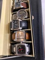 Diverse Diesel horloges exclusief en tijdloos stoer, Sieraden, Tassen en Uiterlijk, Horloges | Heren, Overige merken, Leer, Staal