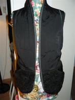 1429 A-rticles mt S  nieuw label luxe bodywarmer gilet zwart, Verzenden, Zwart, Nieuw, A-rticles
