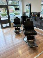 Barberstoel /kapperstoel, Huis en Inrichting, Ophalen, Zwart, Eén