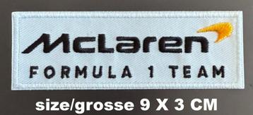 MC Laren F1 team patch opnaaiembleem beschikbaar voor biedingen