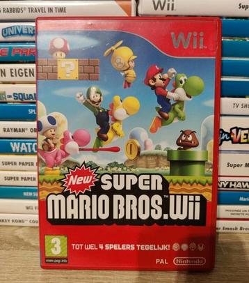 New super Mario bros Nintendo wii beschikbaar voor biedingen