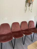 Eetkamerstoelen 4 stuks, Huis en Inrichting, Ophalen, Overige materialen, Gebruikt, Overige kleuren