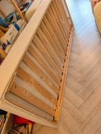 IKEA Sultan Aukra boxspring 220cmx90cm (2 exemplaren), Ophalen, Gebruikt, 90 cm, Grijs