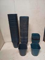 Kweekpotten plantenpotten bloempotten 14x14x14 cm, Kunststof, Gebruikt, Rond, Ophalen of Verzenden