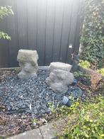 Waterpartij fontein stenen, Tuin en Terras, Ophalen, Gebruikt, Waterornament