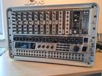 Voor kleine band: mixer, reverb, compressor, patchpanel., Ophalen, Zo goed als nieuw, 10 tot 20 kanalen, Microfooningang