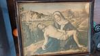 Groot schilderij Maria houdt Jezus vast na sterven, Antiek en Kunst, Kunst | Schilderijen | Klassiek, Ophalen