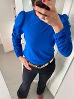 Studio Anneloes kobalt blauw S ruffle blouse zgan, Kleding | Dames, Blauw, Ophalen of Verzenden, Zo goed als nieuw, Studio Anneloes