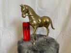 Massief messing paard, Antiek en Kunst, Ophalen of Verzenden, Brons