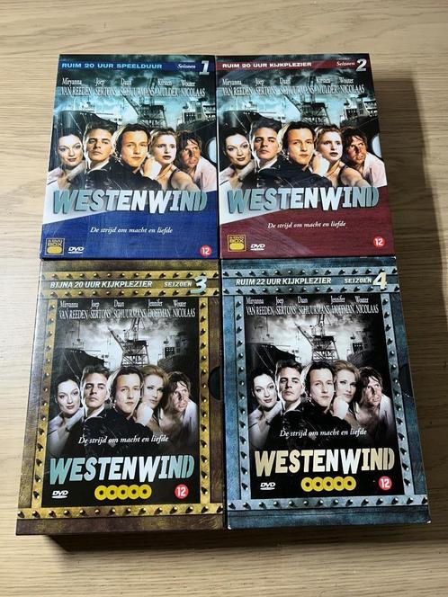DVD Westenwind Seizoen 1 t/m 4 | 1 2 3 4, Cd's en Dvd's, Dvd's | Tv en Series, Zo goed als nieuw, Vanaf 12 jaar, Ophalen of Verzenden