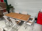 Nieuw Bora Bora tuinset eettafel inclusief 6 stoelen, teak, 6 zitplaatsen, Teakhout, Nieuw, Ophalen of Verzenden