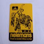 Oude sticker.  NELEMANS textiel., Ophalen of Verzenden, Zo goed als nieuw, Overige typen