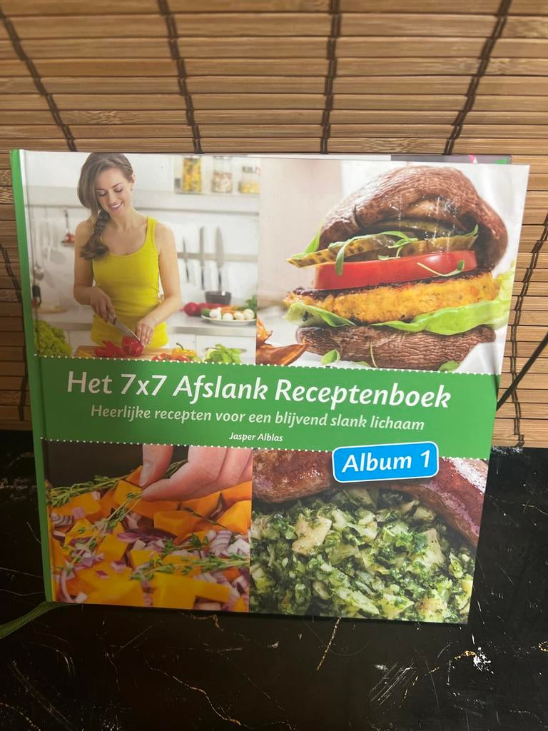 Het 7x7 Afslank Receptenboek Album 1, Boeken, Ophalen of Verzenden, Zo goed als nieuw, Dieet en Voeding
