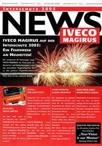 Folder Iveco Magirus Brandweer modellen (2005), Verzenden, Zo goed als nieuw, Overige merken