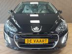 Peugeot 308 CC 1.6 THP Roland Garros AUT. AIRCO LEDER NAVIGA, Gebruikt, Zwart, Cabriolet, 4 stoelen