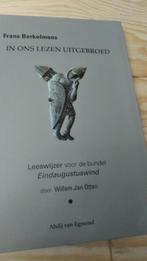 In ons lezen uitgebroed Leeswijzer voor Eindaugustuswind, Boeken, Gelezen, Verzenden, Frans Berkelmans, Eén auteur
